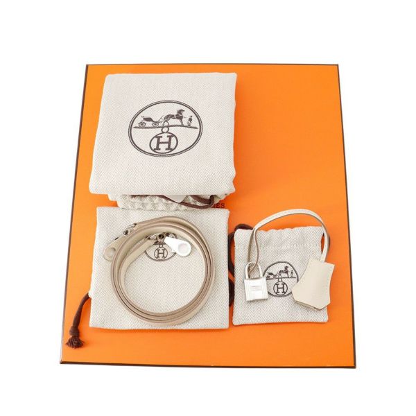 エルメス ケリー25 外縫い クレ/エレクトラム金具 エプソン K刻印 2wayショルダーバッグ